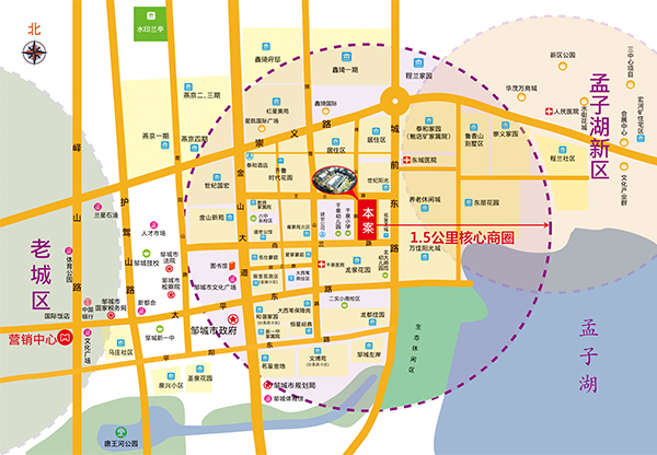 另外,邹城市悦邻中心是济宁新金昊地产在商业地产领域的第二个图片