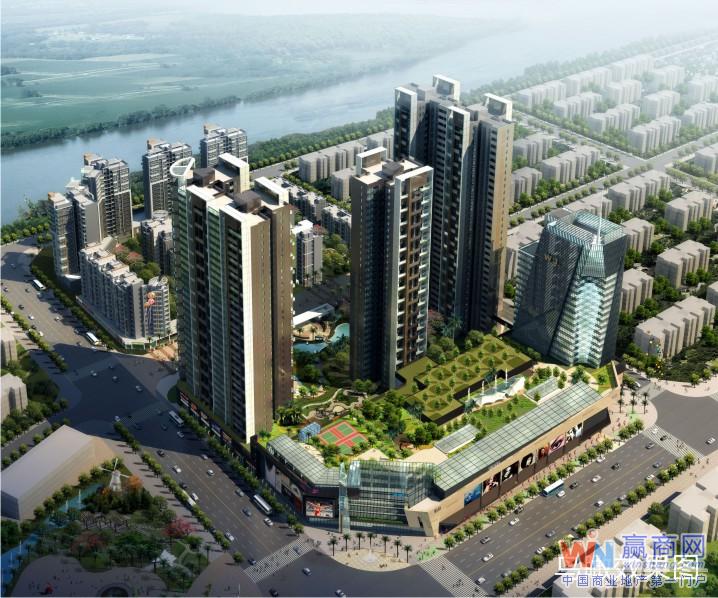 四川眉山首座城市综合体项目"万景国际中心"开业